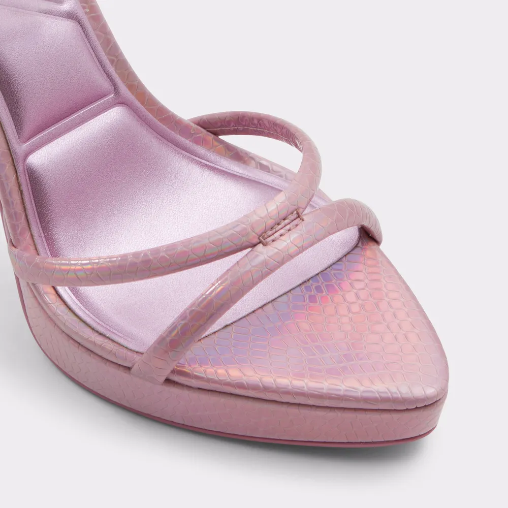 Izabella Pink Overflow Women's Strappy sandals | ALDO US