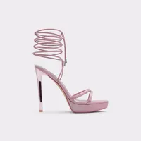 Izabella Pink Overflow Women's Strappy sandals | ALDO US