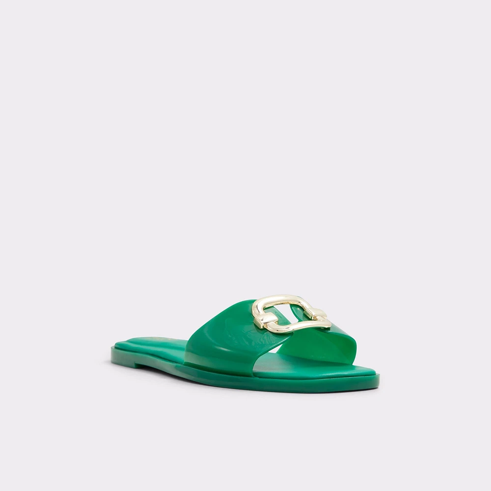 Jellyicious Vert Moyen Femmes Sandales à talon plat | ALDO Canada