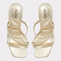 Jewella Champagne Women's Heeled mules | ALDO Canada