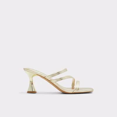 Jewella Champagne Women's Heeled mules | ALDO Canada
