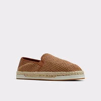Johnney Cognac Textile Raffia Men's Espadrilles | ALDO Canada