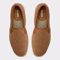 Johnney Cognac Textile Raffia Men's Espadrilles | ALDO Canada