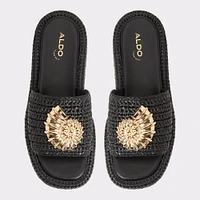 Justbeachy Noir Femmes Sandales plateformes et compensées | ALDO Canada