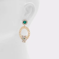 Kaara Dark Green Women's Earrings | ALDO Canada