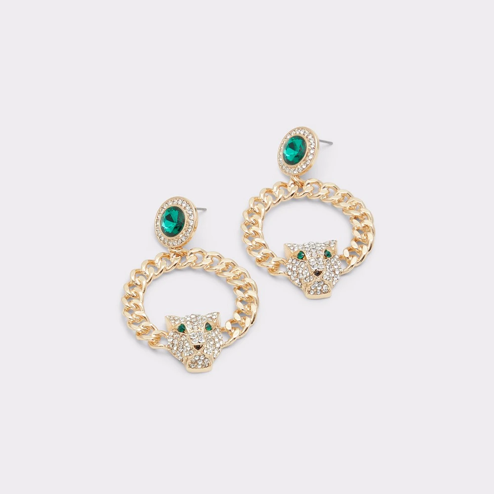 Kaara Dark Green Women's Earrings | ALDO Canada