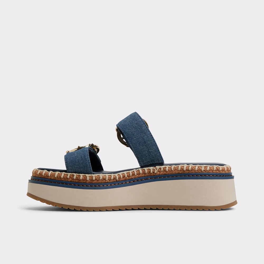 Kaeithien Dark Blue Women's Platforms & Wedges | ALDO Canada