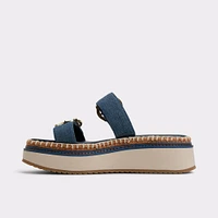 Kaeithien Dark Blue Women's Platforms & Wedges | ALDO Canada