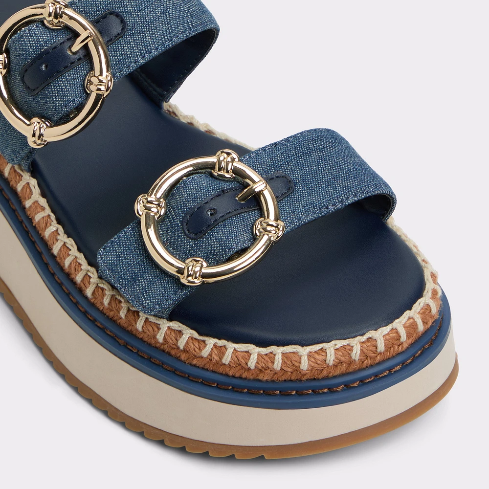Kaeithien Dark Blue Women's Platforms & Wedges | ALDO Canada
