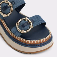 Kaeithien Dark Blue Women's Platforms & Wedges | ALDO Canada