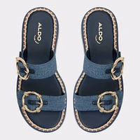 Kaeithien Dark Blue Women's Platforms & Wedges | ALDO Canada