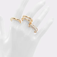 Kaemeth Gold/Clear Multi Women's Rings | ALDO Canada