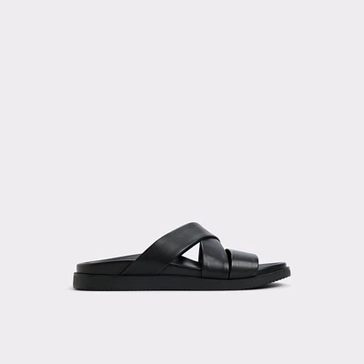 Kairo Black Men's Sandals & Slides | ALDO Canada