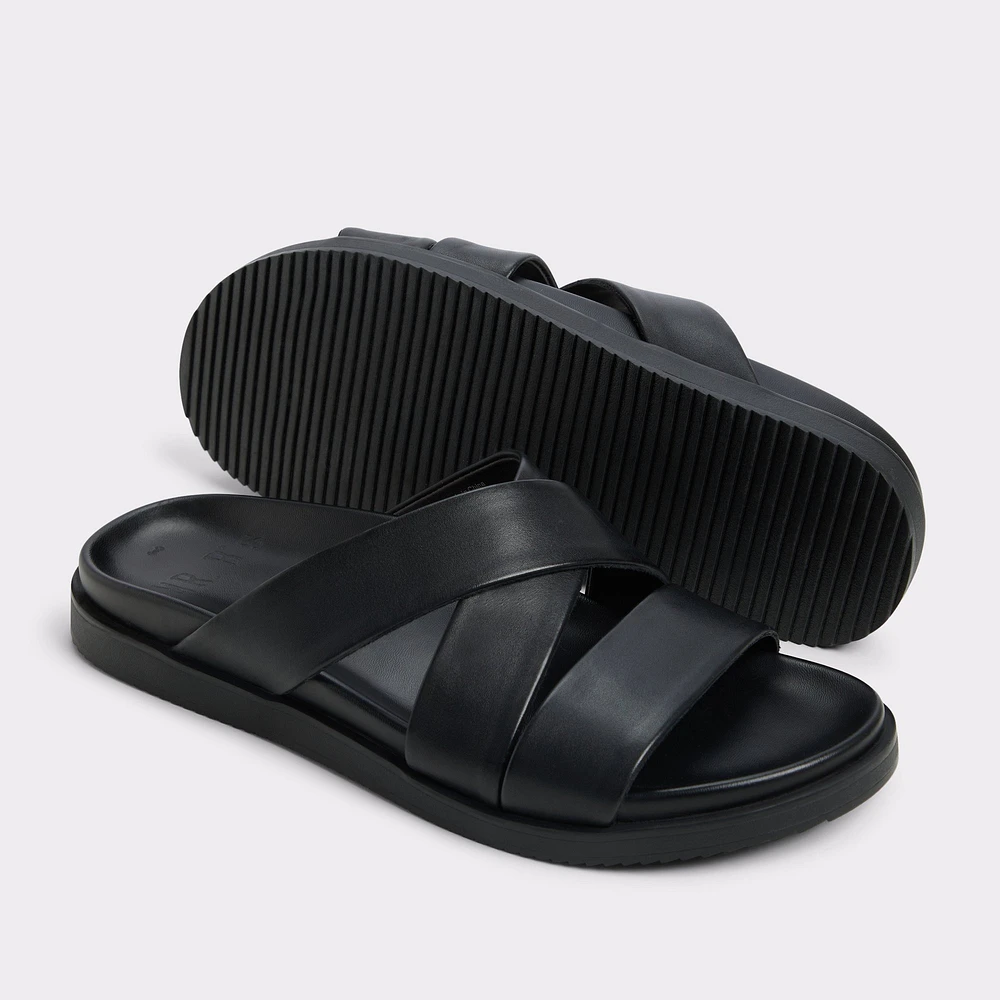 Kairo Black Men's Sandals & Slides | ALDO Canada