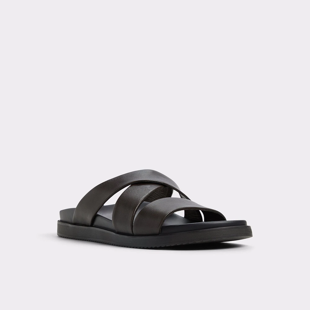 Kairo Dark Brown Men's Sandals & Slides | ALDO Canada