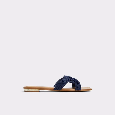 Karlie Navy Women's Flats | ALDO US