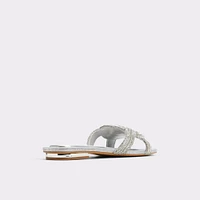 Karlina Argent Femmes Sandales à talon plat | ALDO Canada