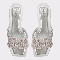 Karlina Argent Femmes Sandales à talon plat | ALDO Canada
