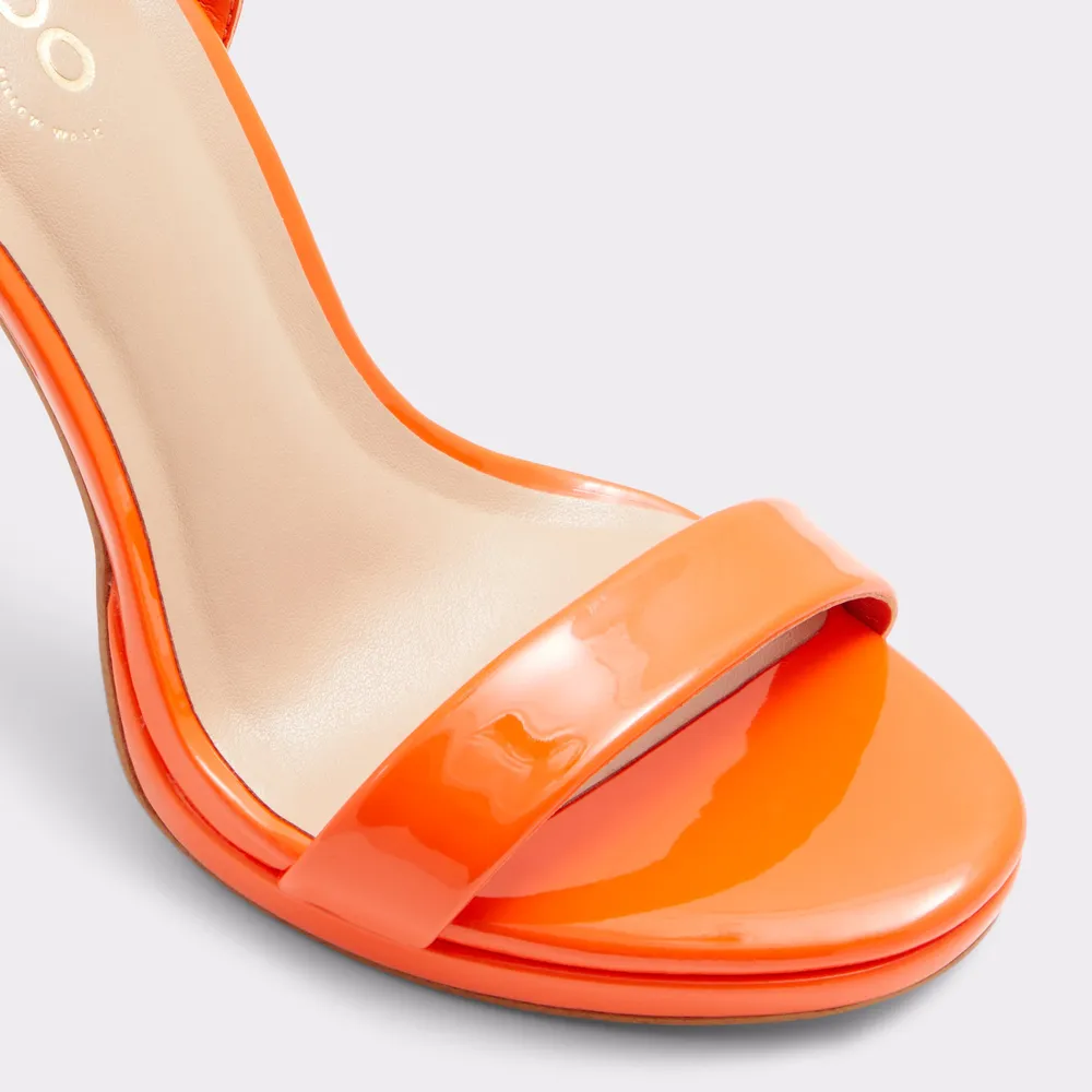 Kat Bright Orange Women's Strappy sandals | ALDO US