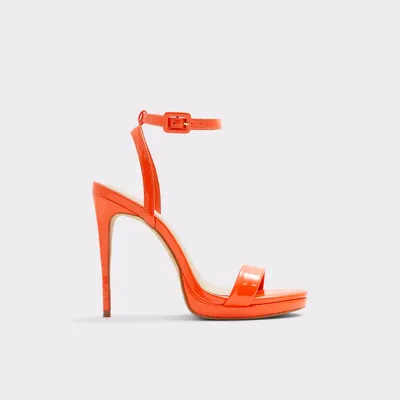 Kat Bright Orange Women's Strappy sandals | ALDO US