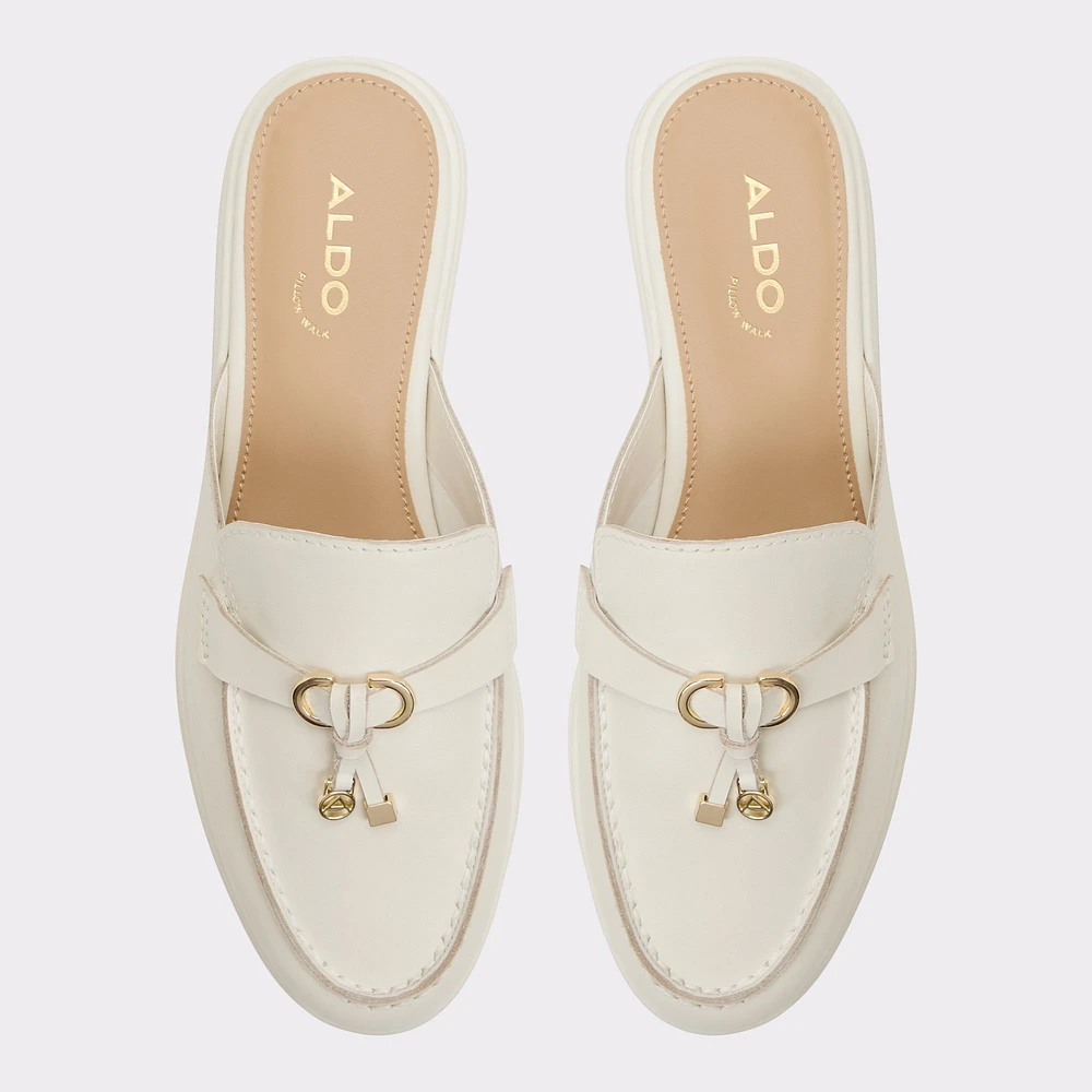 Kedoacien White/Bone Women's Flats | ALDO Canada