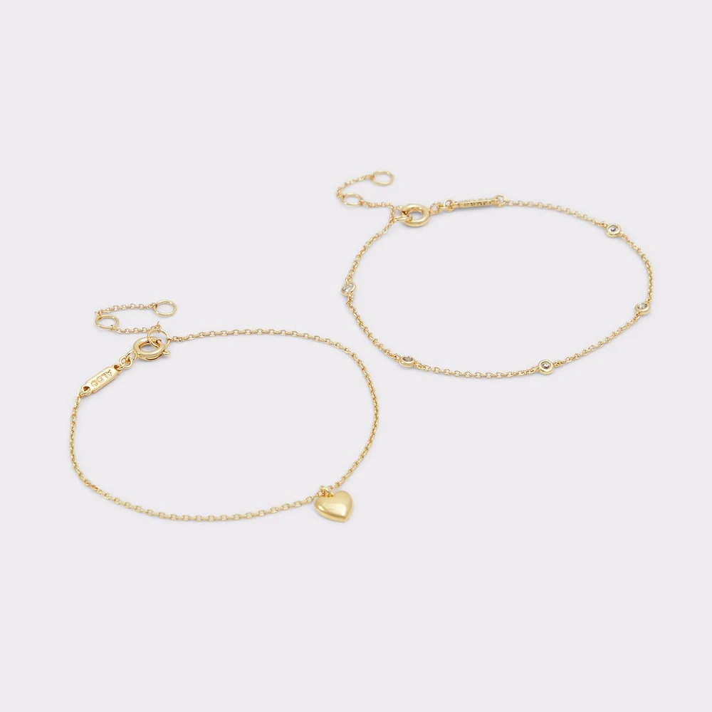 Kemm Gold/Clear Multi Women's Bracelets | ALDO Canada