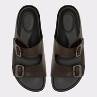 Kennebunk Dark Brown Men's Sandals & Slides | ALDO Canada