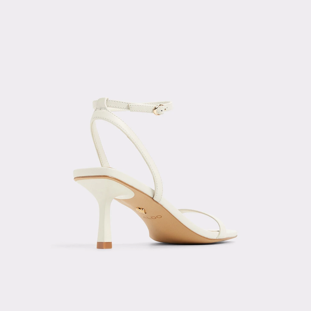 Kirri White/Bone Women's Heeled sandals | ALDO Canada