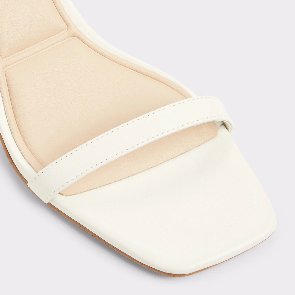 Kirri White/Bone Women's Heeled sandals | ALDO Canada