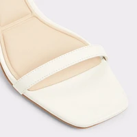 Kirri White/Bone Women's Heeled sandals | ALDO Canada