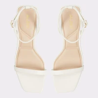 Kirri White/Bone Women's Heeled sandals | ALDO Canada