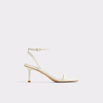 Kirri White/Bone Women's Heeled sandals | ALDO Canada