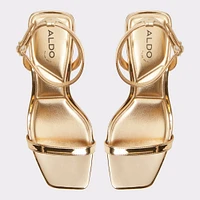 Kirri Gold Women's Strappy sandals | ALDO Canada