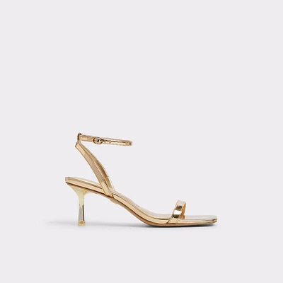 Kirri Gold Women's Strappy sandals | ALDO Canada