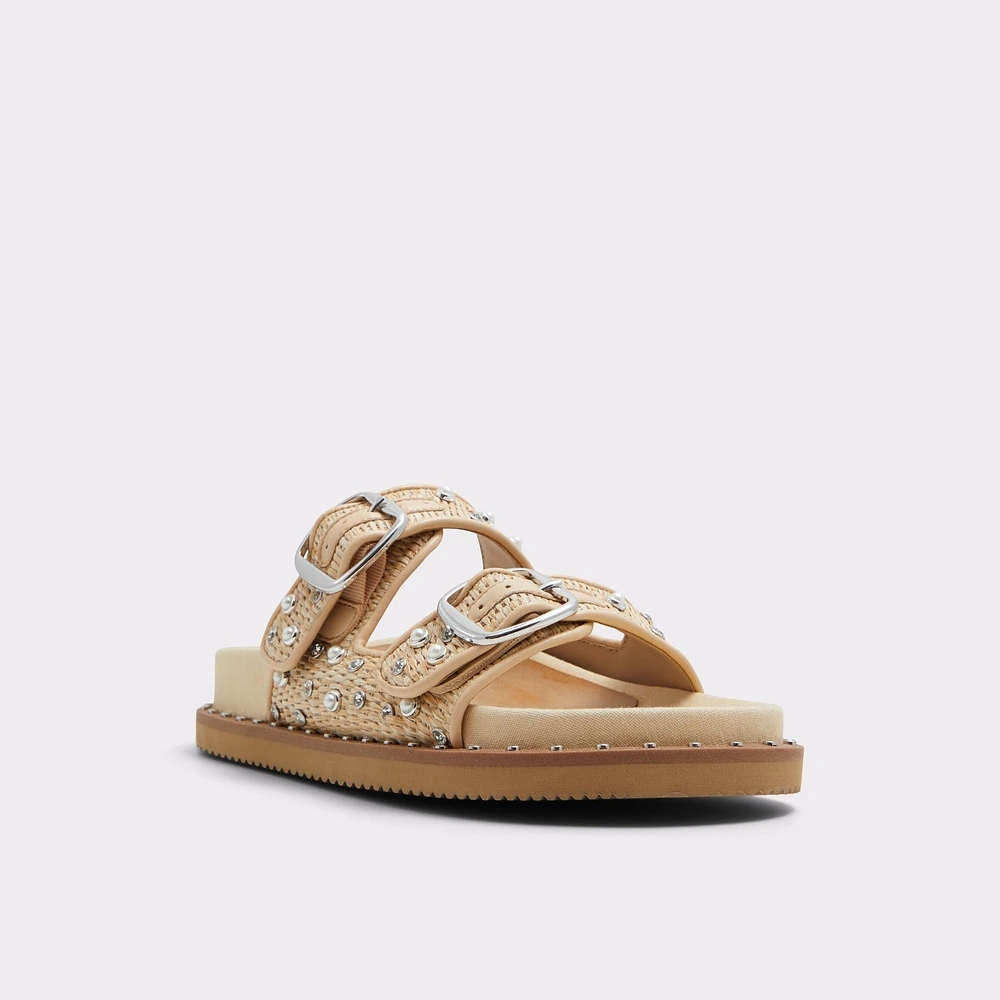 Kravis Combo Beige Femmes Sandales à talon plat | ALDO Canada