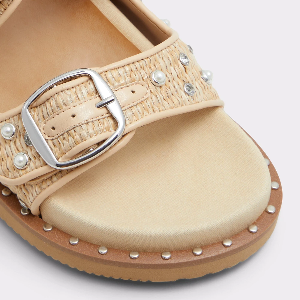 Kravis Combo Beige Femmes Sandales à talon plat | ALDO Canada