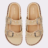 Kravis Combo Beige Femmes Sandales à talon plat | ALDO Canada