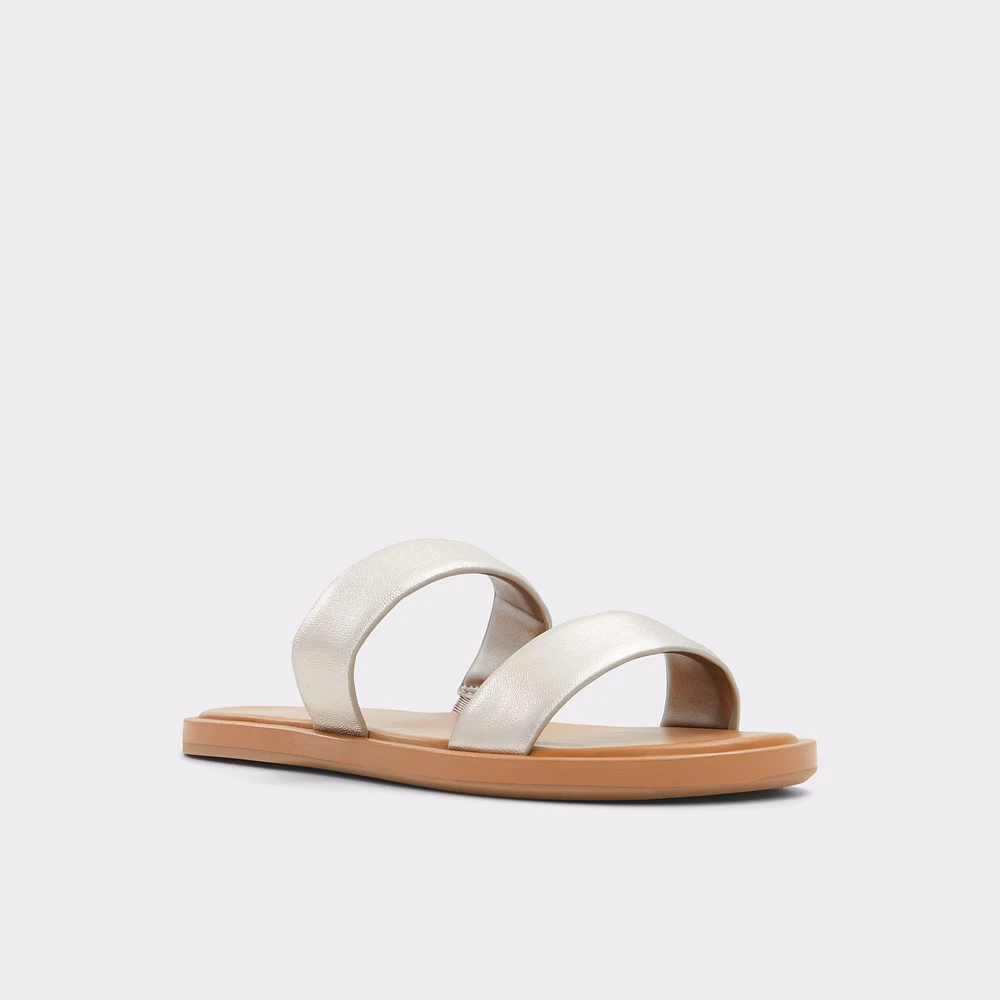 Krios Silver Women's Flat Sandals | ALDO Canada