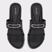 Lagoon Black Women's Flat Sandals | ALDO Canada