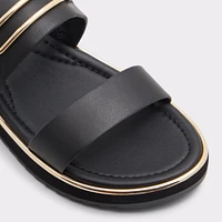 Lagoon Other Black Women's Flat Sandals | ALDO Canada