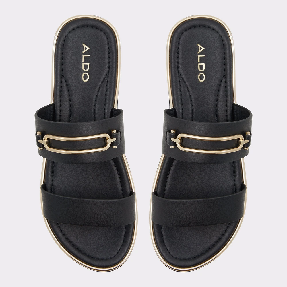 Lagoon Other Black Women's Flat Sandals | ALDO Canada