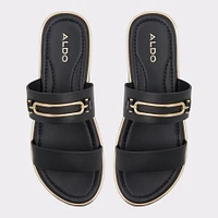 Lagoon Other Black Women's Flat Sandals | ALDO Canada