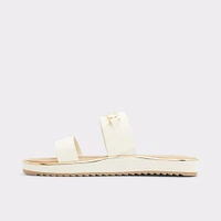 Lagoon Blanc Femmes Talons plats | ALDO Canada