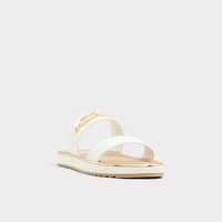 Lagoon Blanc Femmes Talons plats | ALDO Canada