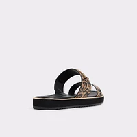 Lagoon Brown Multi Women's Strappy sandals | ALDO Canada
