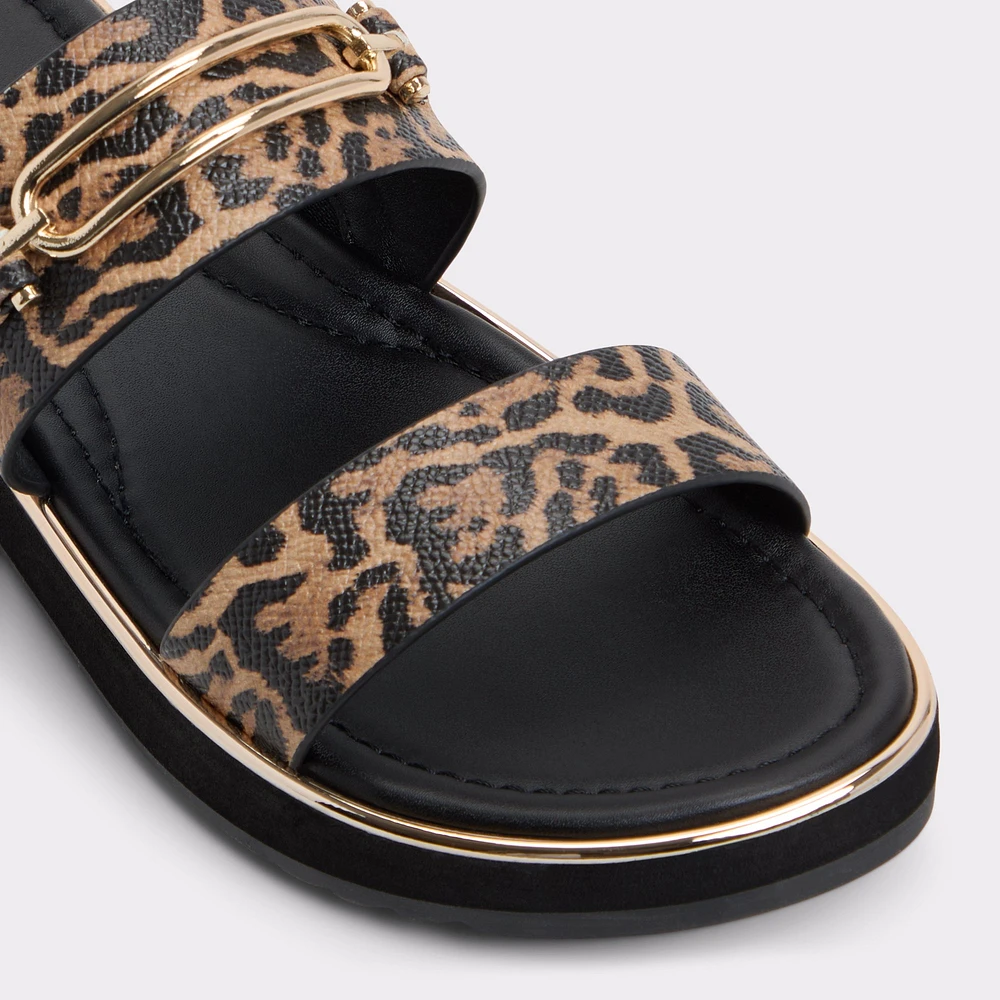 Lagoon Brown Multi Women's Strappy sandals | ALDO Canada