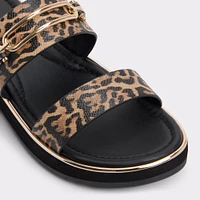 Lagoon Brown Multi Women's Strappy sandals | ALDO Canada