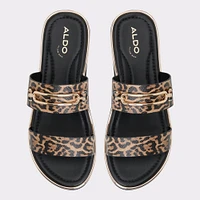 Lagoon Brown Multi Women's Strappy sandals | ALDO Canada