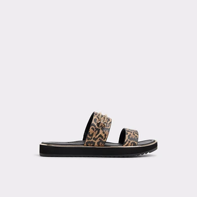 Lagoon Brown Multi Women's Strappy sandals | ALDO Canada