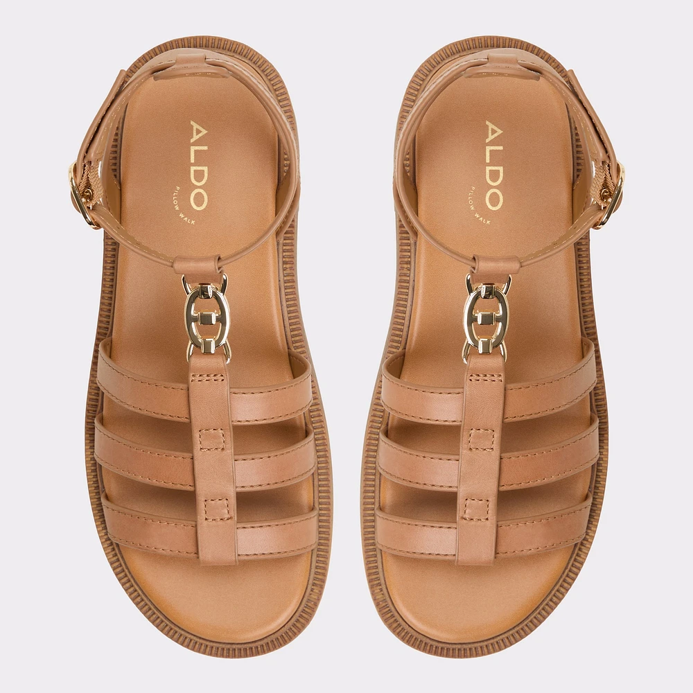 Lamington Medium Brown Women's Wedges | ALDO Canada